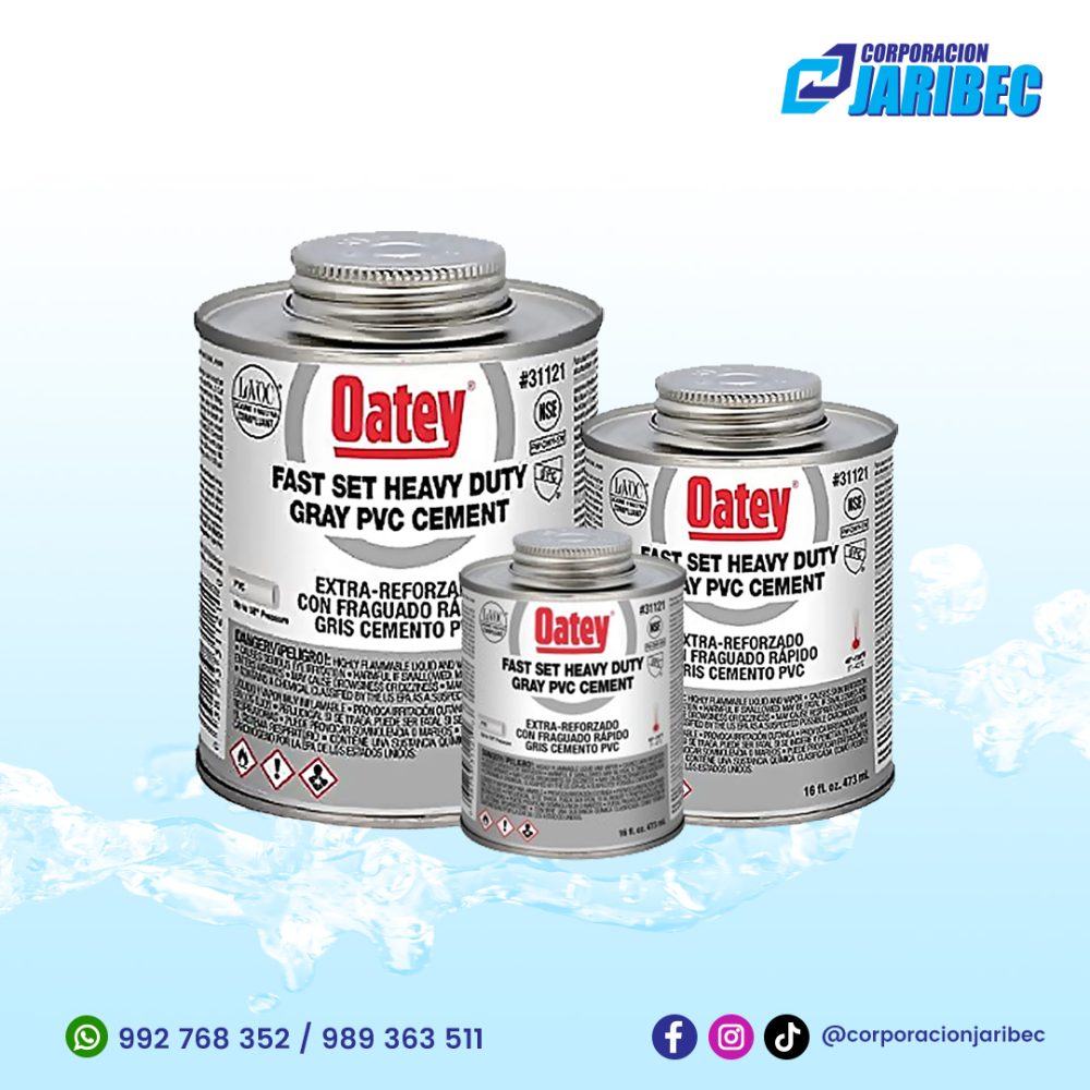 Oatey Gris Fast Set Heavy Duty PVC